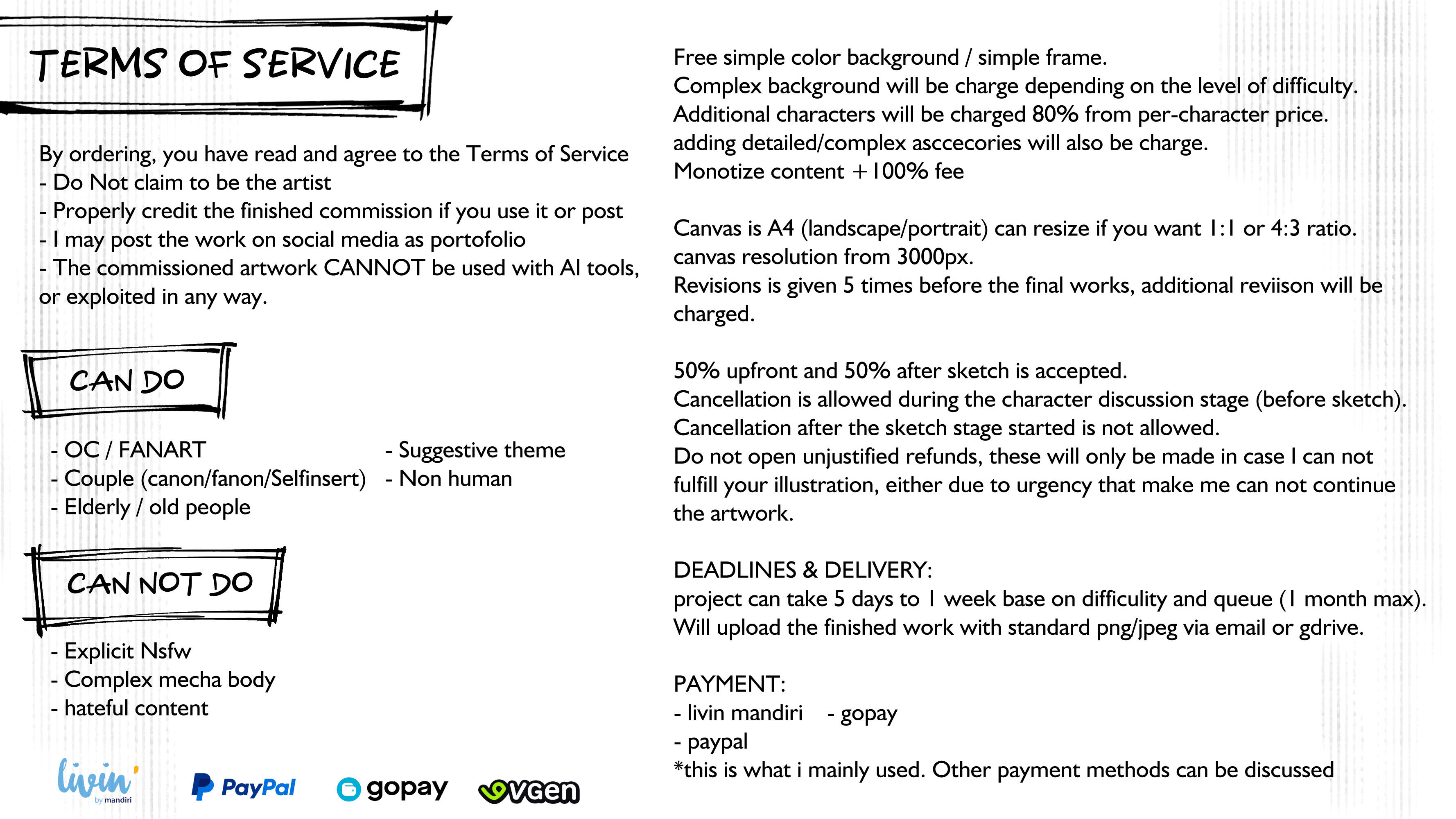 TERMS of SERVICE